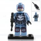 Captain Punisher Lego Custom Superheroes Minifigure Block Toys