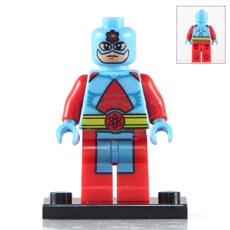 The Atom Comic Version Lego Superheroes Minifigure Block Toys