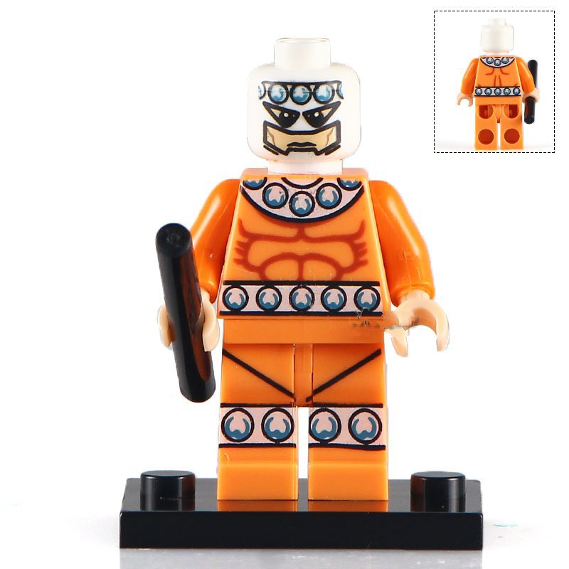 Bulldozer Comic Version Lego Superheroes Minifigure Block Toys