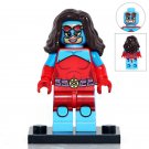 Queen Atomia Comic Version Lego Superheroes Minifigure Block Toys