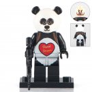 Robber With Panda Costume Lego Superheroes Minifigure Block Toys