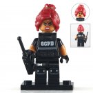 Barbara Gordon Comic Version Lego Batman Superheroes Minifigure Block Toys