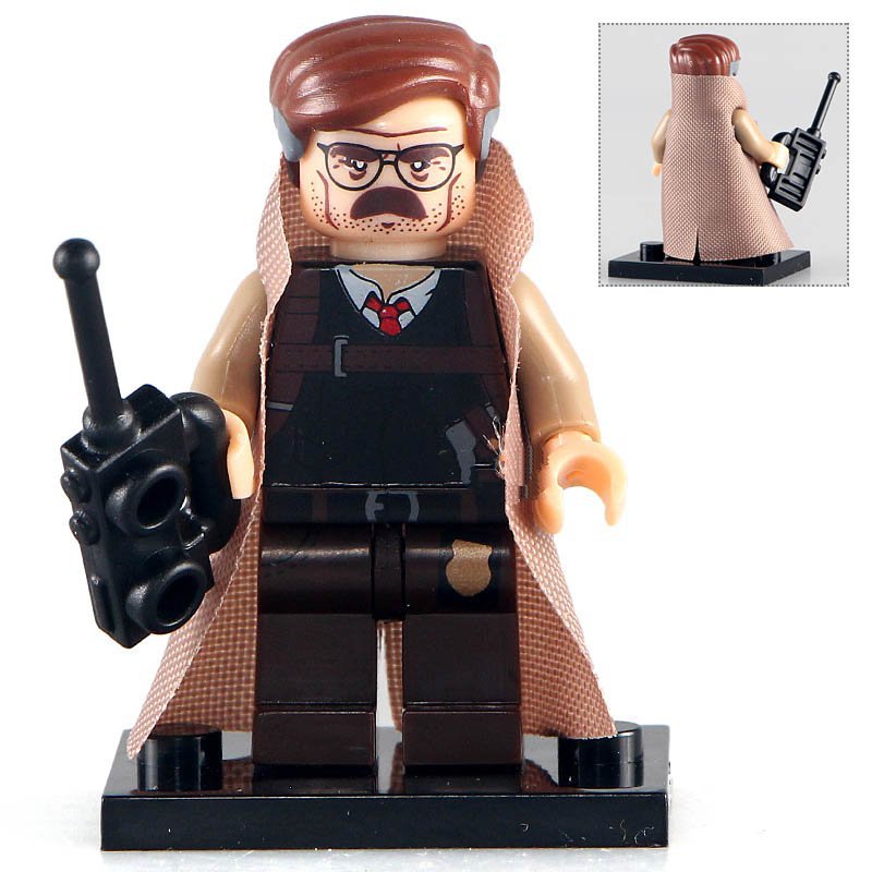 Commissioner Gord In Plain Clothes Lego Batman Superheroes Minifigure Block Toys