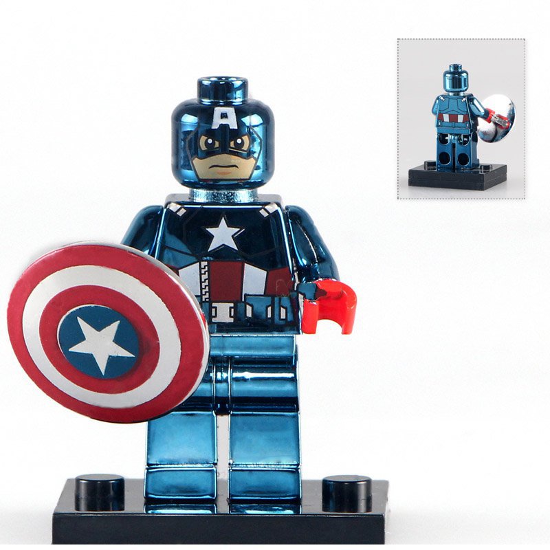 robot lego captain america