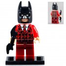Classic Batman Red Suit Lego Superheroes Minifigure Block Toys