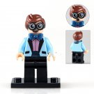 Robin With Blue Suit Lego Superheroes Minifigure Block Toys