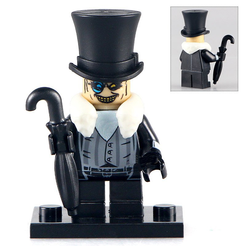 Evil Penguin Crafty Face Bad Guy LegoBatman Superheroes Minifigure