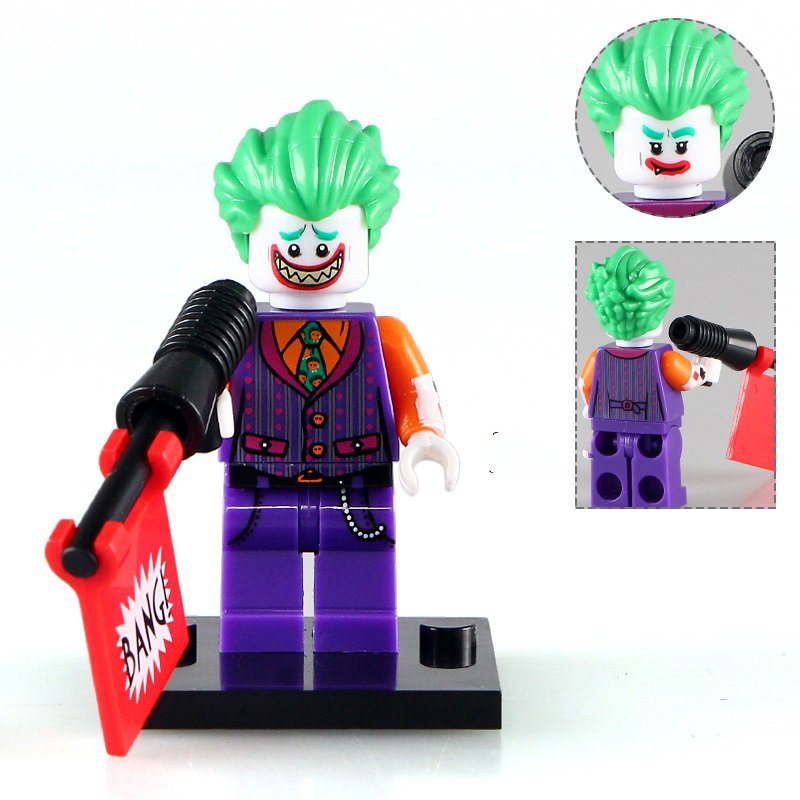 Joker Limited Edition Lego Superheroes Minifigure Block Toys