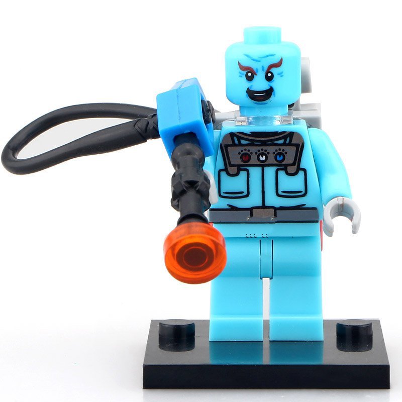 Dr. Victor Fries Comic Version Lego Superheroes Minifigure Block Toys