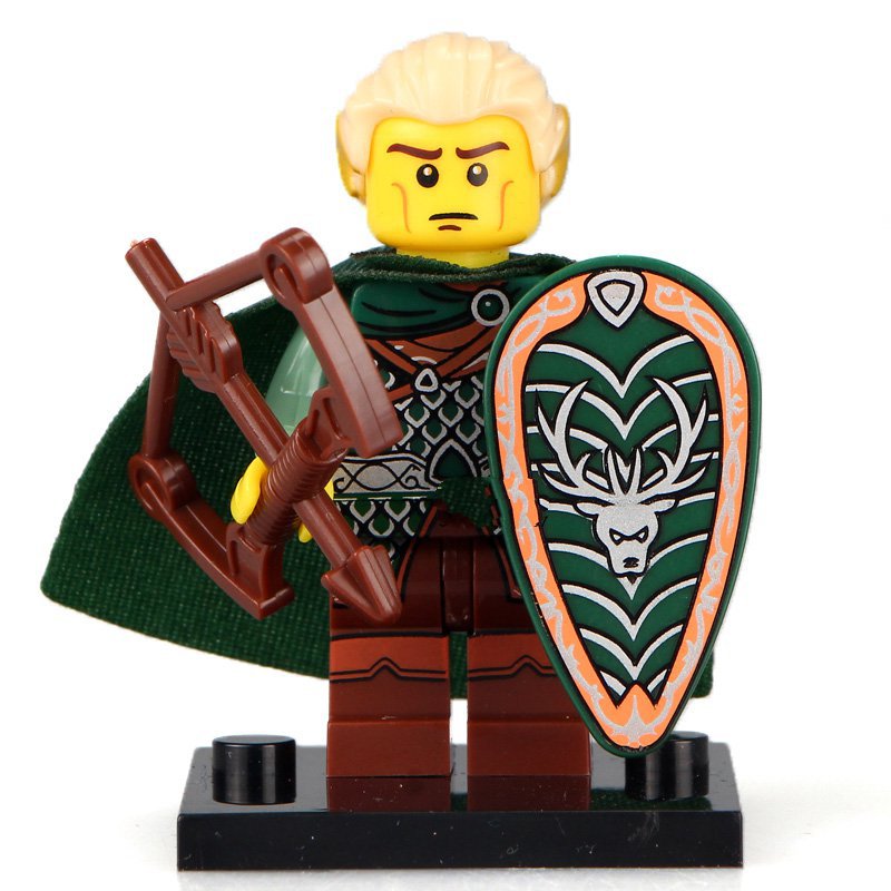 Elf Hunter Medieval Knights Rome Lego Superheroes Minifigure Block Toys