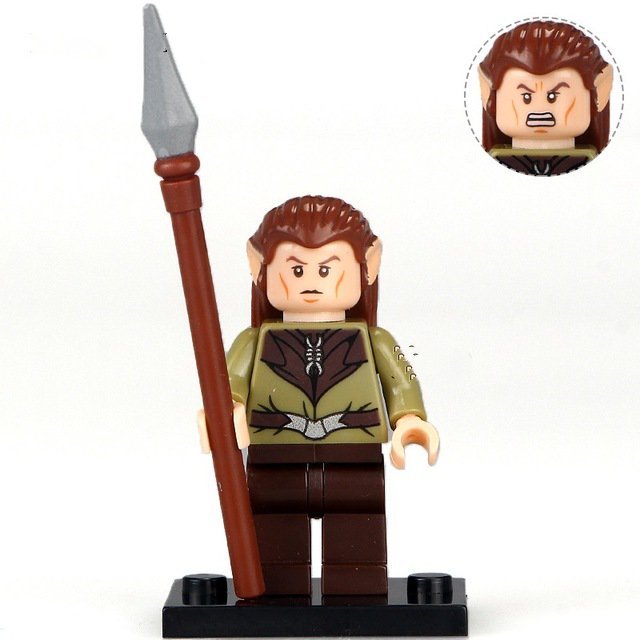 Mirkwood Elf Guard Lego Lord Of The Rings Minifigure Block Toys