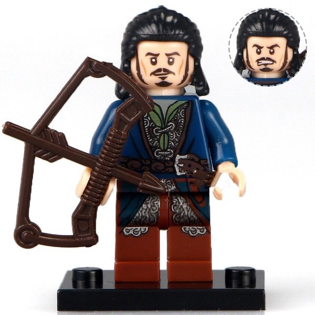 Bard The Bowman Lego Lord Of The Rings Minifigure Block Toys
