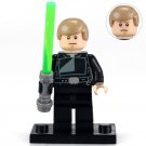 Luke Skywalker With Green Lightsaber Lego Star Wars Minifigure Block Toys