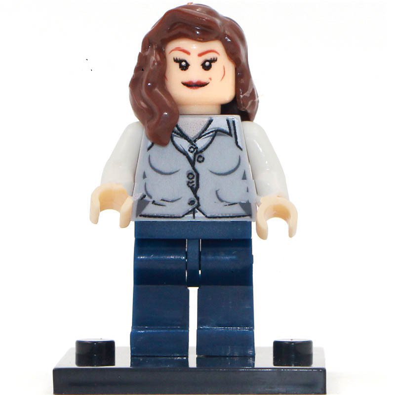 Invisible Woman Lego Superheroes Minifigure Block Toys