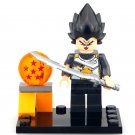 Vegeta Anime Cartoon Dragon Ball Z Lego Superheroes Minifigure Block Toys