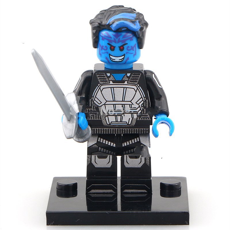 Nightcrawler Lego X-Men Superheroes Minifigure Block Toys