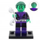 Beast Boy Comic Version Lego Superheroes Minifigure Block Toys