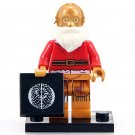 C-3PO Santa Claus Lego Star Wars Minifigure Block Toys