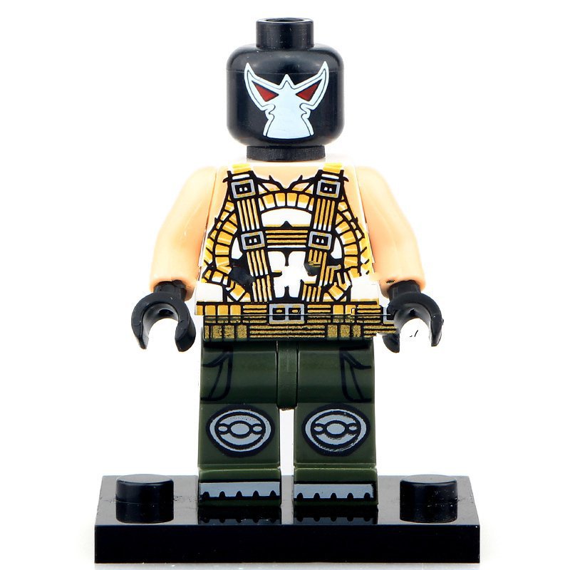 Bane Comic Version Lego Superheroes Minifigure Block Toys