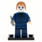 Michael Myers Lego Horor Theme Minifigure Block Toys