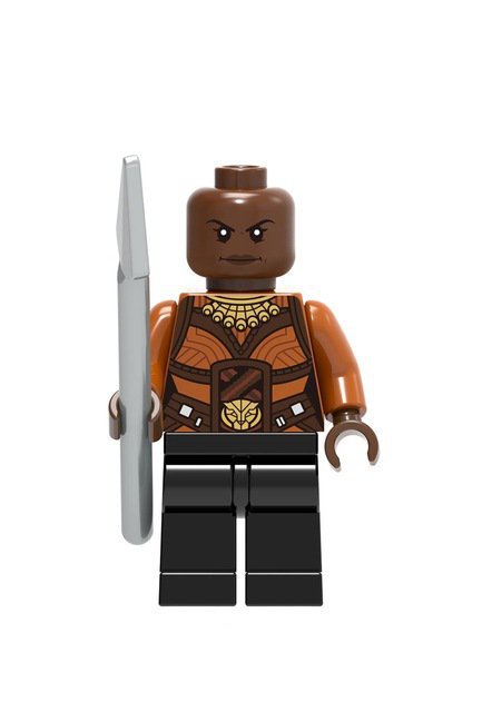 Okoye Lego Black Panther Superheroes Minifigure Block Toys