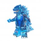 Crystal Blue Godzilla Lego Monster Superheroes Minifigure Block Toys