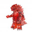 Crystal Red Godzilla Lego Monster Superheroes Minifigure Block Toys