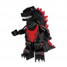 Crystal Black Red Godzilla Lego Monster Superheroes Minifigure Block Toys