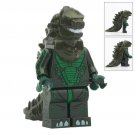 Black Green Godzilla Lego Monster Theme Superheroes Minifigure Block Toys