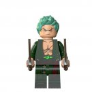 Roronoa Zoro Lego One Piece Anime Theme Superheroes Minifigure Block Toys