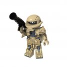 Gundam MS-06F Zaku Minelayer Lego Anime Theme Superheroes Minifigure Block Toys