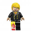 Vinsmoke Sanji Lego One Piece Anime Theme Superheroes Minifigure Block Toys