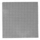 Light Grey 24x24 Dot Small Blocks 19x19cm Baseplate Lego Minifigure Building Block Toys