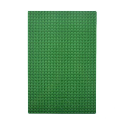 Green 24x36 dot Small blocks 19x28cm Baseplate Lego Minifigure Building Block Toys