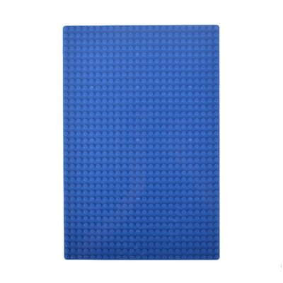 Blue 24x36 dot Small blocks 19x28cm Baseplate Lego Minifigure Building Block Toys