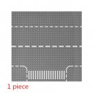 T-Junction Road Baseplate 32x32dot City Street Lego Minifigure Building Block Toys