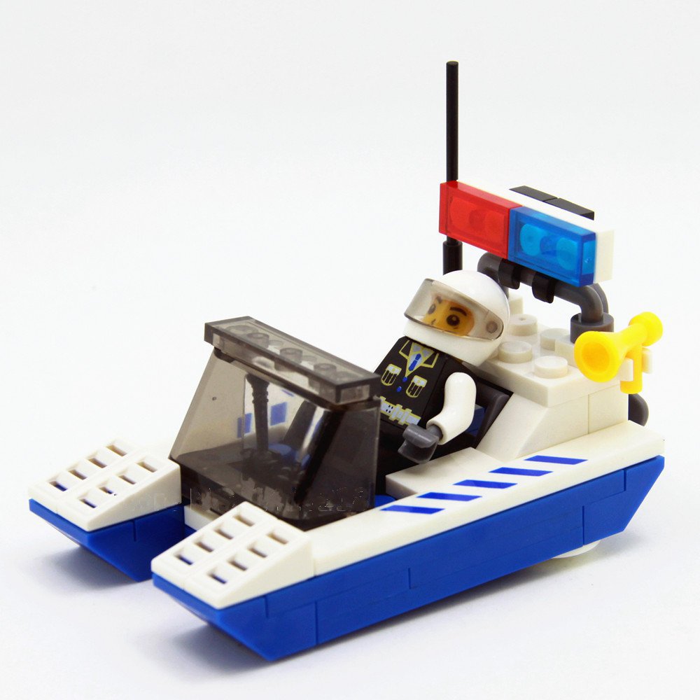 toy police boat