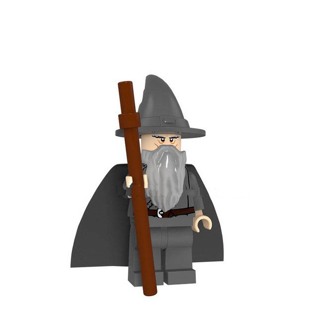 Gandalf Fist Appearance Lego Lord Of The Rings Minifigure Block Toys