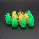20Pcs/set Mix Green and Brown Mini Bush Plant Grass Lego Accessories Minifigure Block Toys