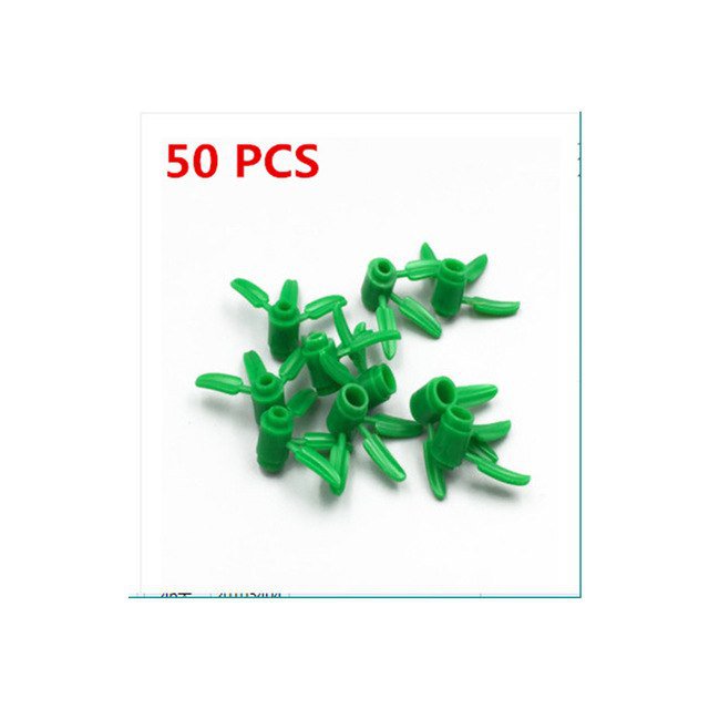 50pcs Bamboo Tree Lego Accessories Minifigure Block Toys