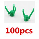 100pcs Grass Plant Lego Accessories Minifigure Block Toys