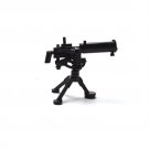 Black Machine Gun Weapon Military Lego Accessories Minifigure Building Block Toys