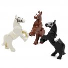 3pcs Horse Lego Animal Theme Superheroes Minifigure Block Toys