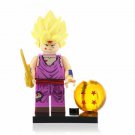 Super Saiyan Gohan After Fighting Lego Dragon Ball Anime Theme Minifigure Block Toys