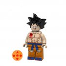 Son Goku After Fighting Lego Dragon Ball Anime Theme Minifigure Block Toys