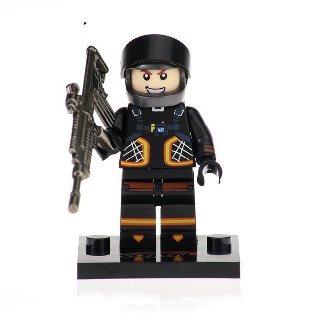 Dark Voyar Fortnite Heroes Character Lego Minifigure Block Toys