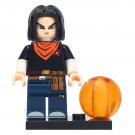 Android 17 Lego Dragon Ball Anime Theme Minifigure Block Toys
