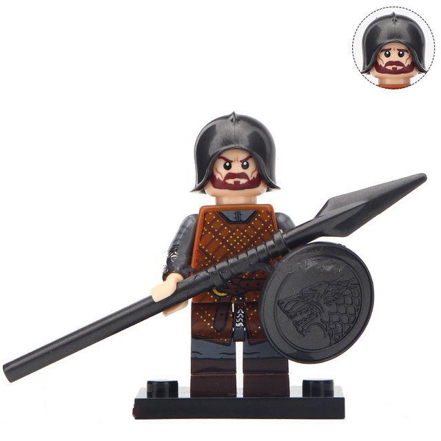 Spear Infantry Lego Game of Thrones Ice and Fire Minifigure Block Toys