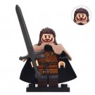 New Eddard Stark Lego Game of Thrones Ice and Fire Minifigure Block Toys