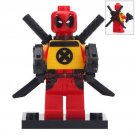 Deadpool With X-men Suit Lego Superheroes Minifigure Block Toys